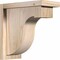 Ekena Millwork Del Monte Smooth Corbel w/Backplate, Douglas Fir, 5 1/2"W x 12"D x 12"H COR06X12X12DEL01SDF - alternate 1